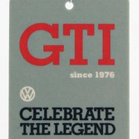 Volkswagen VW GTI Air Freshener - Energy/Grey