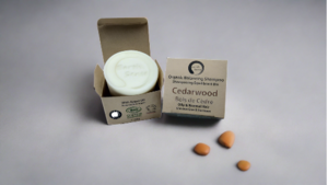 Organic Certified Balancing Solid Shampoo - Cedarwood - Oily & All Hair Types 60g