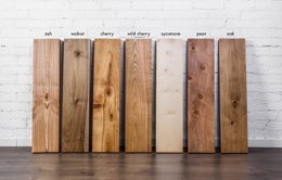 Tu Las™ schwebendes Wandregal aus Holz – 94 x 22 x 4 cm – handgefertigtes längliches Bücherregal – Eschenholz