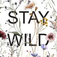 Nachhaltige Karte - Bleib wild