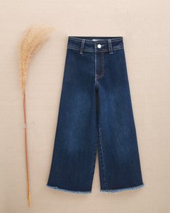 Lange Jeans-Palazzohose für Mädchen P139-15607101