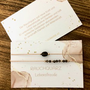Armband Set Rauchquarz