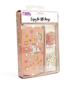 LOT OF 6 GIFT BOXES UNICORN