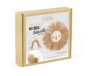 KIT DECO mit RAPHIA und BAUMWOLLE FÄDEN