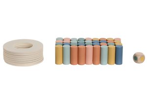 BRETTSPIELSET 45 HOLZ 18X5X11 BALANCE JE213339