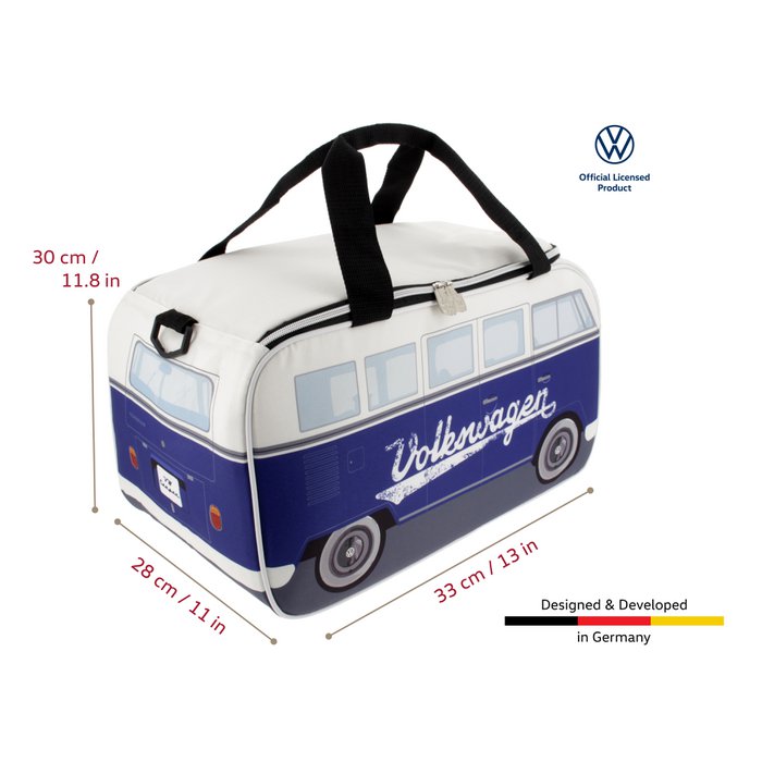 Volkswagen Bus Køletaske (25 l) Blå Online Engroshandel | Orderchamp