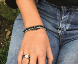 Stainless steel ball bracelet