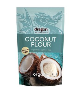 Coconut Flour, organic, Dragon Superfoods, 200g