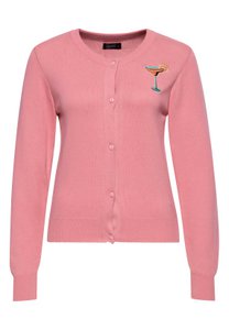 'Citrus Cocktail' cardigan in pink