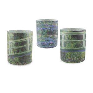 Kerzenschirm, Monet, japanische Brücke
