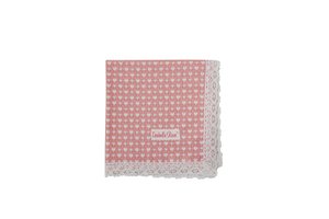 Pink napkin LOVE 40x40 cm Isabelle Rose