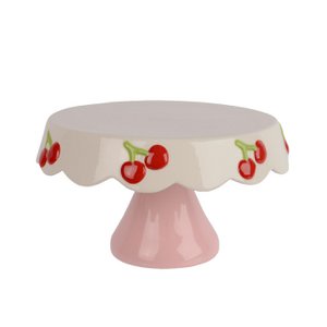 Etagere Kersen porselein Ø24xH13cm