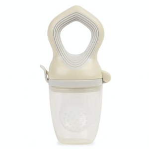 Beißring aus Silikon für den Babynahrungsspender Salbei