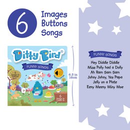 Ditty Bird Baby Sound Book: Canzoni divertenti