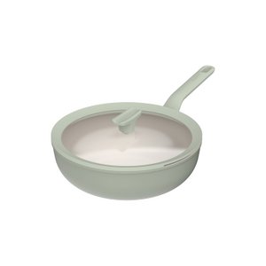 LEO Wokpan antikleef met deksel Balance Sage 28cm