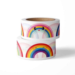 Washi Tape Rainbows