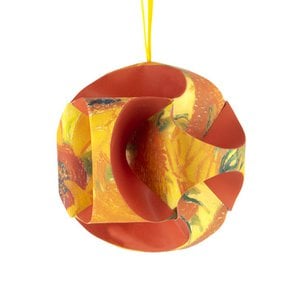 DIY Kerstbal, Van Gogh, Zonnebloemen