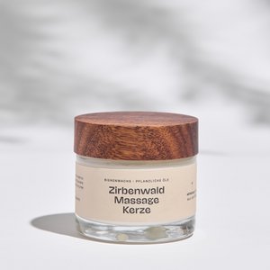 Zirbenwald Massagekerze