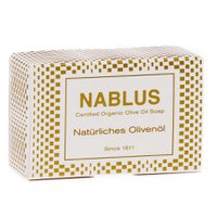 Nablus Soap Organic Olive Oil Soap Natural Olive Oil, 100g