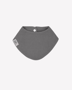 Musselin-Lätzchen • Anthrazit
