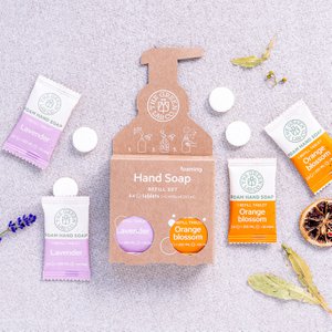 Refill set hand soap tablets - Orange Blossom & Lavender