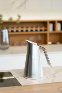 Thermos with glass inner 1l silver SOHO 29231