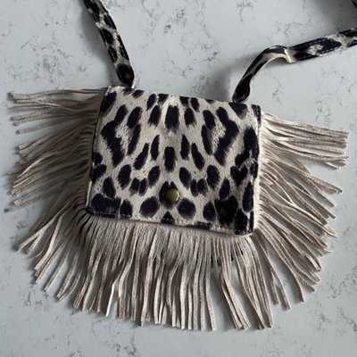 Boho fringe bag leopard Online Wholesale