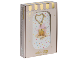 Confetti weiß Wondercake deluxe rosa Herz gold