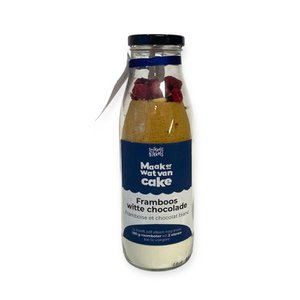 Raspberry White Chocolate Cakemix