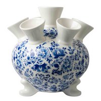 Tulp -Vase auf Beinen xl - anmutige Blume - Keramik - 30 cm