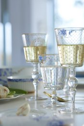 Water Glass Royal Golden Dots 270ml