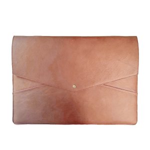Laptop cover Jean - Cognac