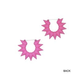 Aros Fucsia