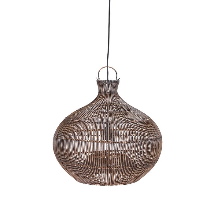 The Desert Gourd Hanger - Donker Walnoot - S