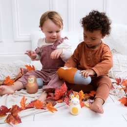 Woodland Friends Nesting Babies with Chiming Bo Bunny