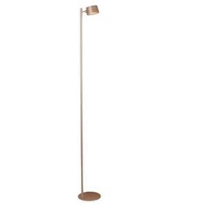 Floor lamp Design LED on battery gold