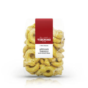 Traditional Apulian taralli with fennel seeds