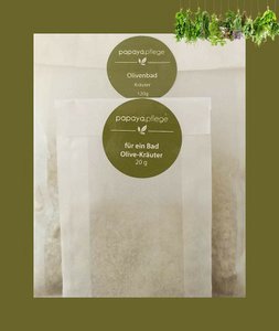 Bath additive herbal olive, 120g