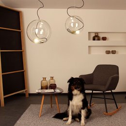 Bol hanglamp glazen bol
