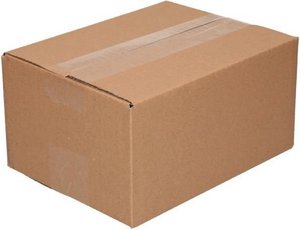 Cardboard shipping packaging - Bundle of 25 pieces - 20 x 15 x 10 cm - Single wave - Box for shipping - Shipping box of cardboard - Packaging box for shipping - Cardboard Packaging solutions - Brown