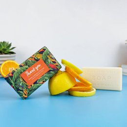 ENGLISH SOAP C° 190g zeep - Thank You - Zesty Lemon&Orange