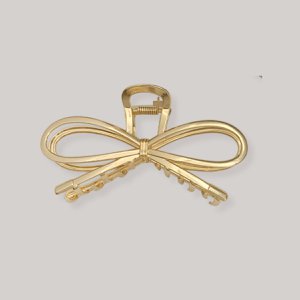 Bow hair clip | Gold
