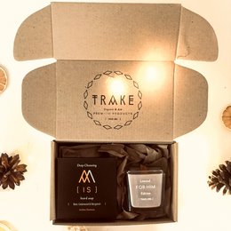 SOAP AND CANDLE KIT FOR HIM (BEARD SOAP AND MAN FRAGRANCE CANDLE)