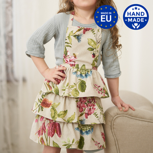 Kinderschürze, Poly-Baumwollmischung, bedruckt | Botanico