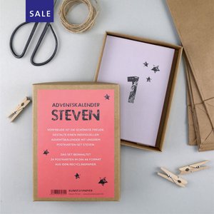 Ansichtkaart adventskalender Steven