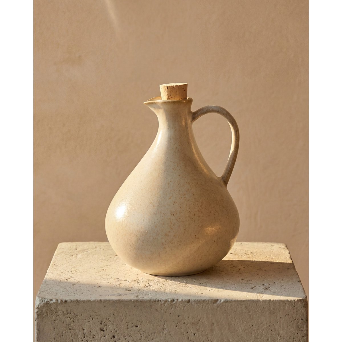 La bottiglia di olio d'oliva n ° 80 - bianco