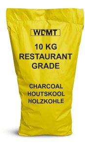 Premium Restaurantkwaliteit Houtskool 10KG – 100% Natuurlijke Houtskool voor BBQ, Kamado, Smoker & Grill – Langdurige Verbranding & Hoge Hitte
