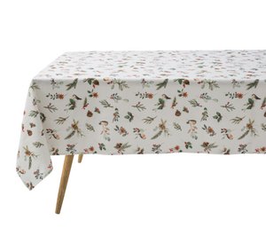 MAGIE DE NOEL - Printed halflinen tablecloth