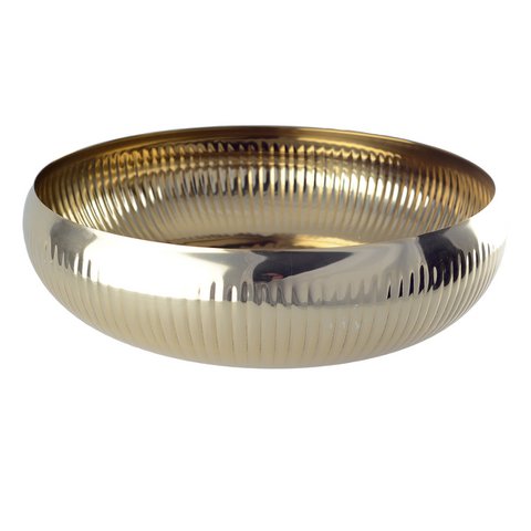 36cm chopped pattern gilded fruit cut