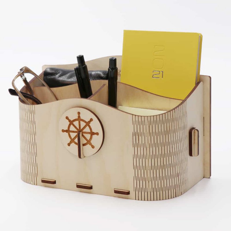 CoolCuts Wave Bureau Organizer Blankhout